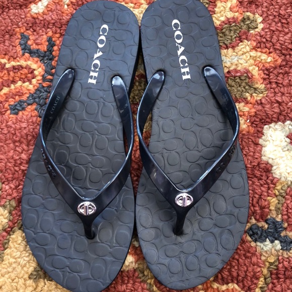 Coach Shoes - Coach flip flops